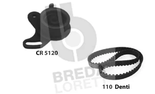 Kit de courroie crantée BREDA LORETT KCD0627