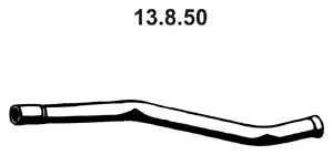 Tuyau d'échappement EBERSPÄCHER 13.8.50