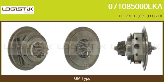 Groupe carter, turbocompresseur LGK 071085000LKA