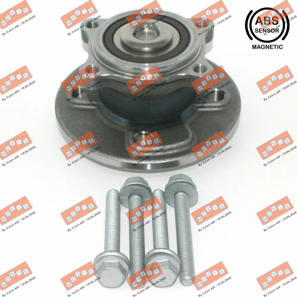 Kit de roulements de roue MOVIS ASB2651