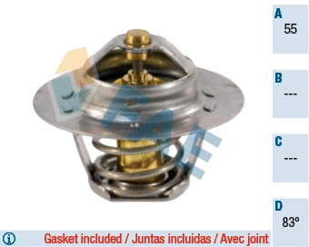 Thermostat, liquide de refroidissement FAE 5205383
