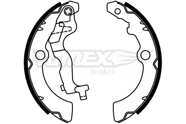 Jeu de mâchoires de frein TOMEX Brakes TX 22-92