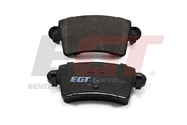 Kit de plaquettes de frein, frein à disque EGT 321809iEGT