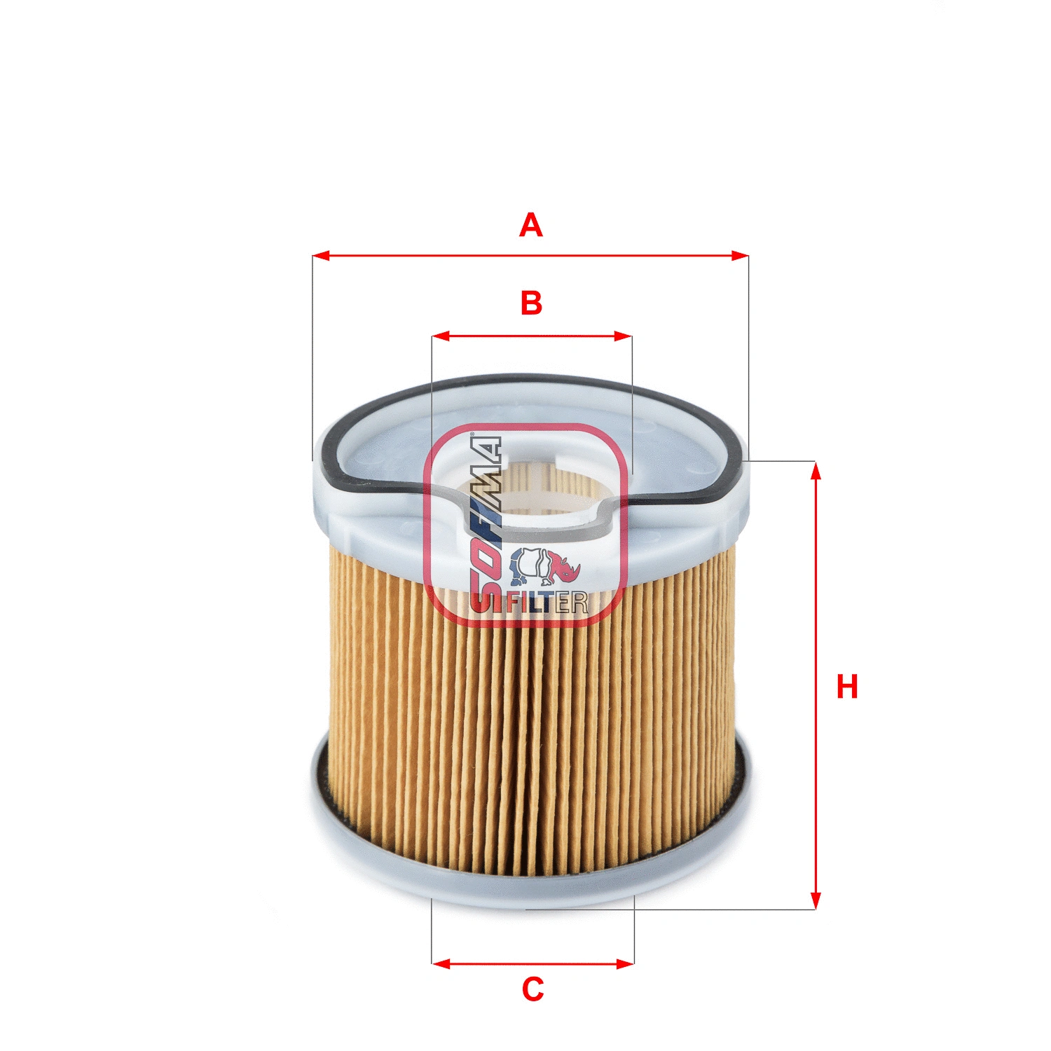 Filtre à carburant SOFIMA S 6691 N