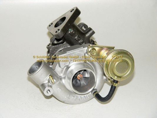 Turbocompresseur, suralimentation SCHLÜTTER TURBOLADER 172-05330