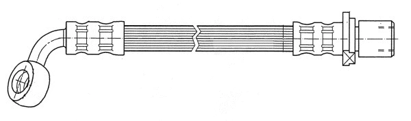 Flexible de frein CEF 511940