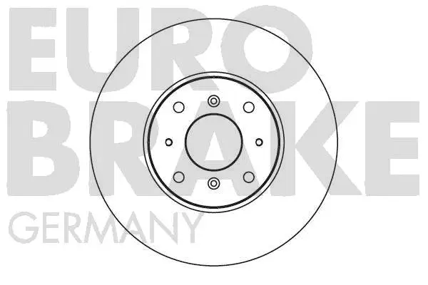 Disque de frein EUROBRAKE 5815204010