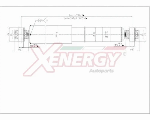 Amortisseur AP XENERGY X432343