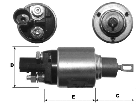 Contacteur, démarreur GM E9040