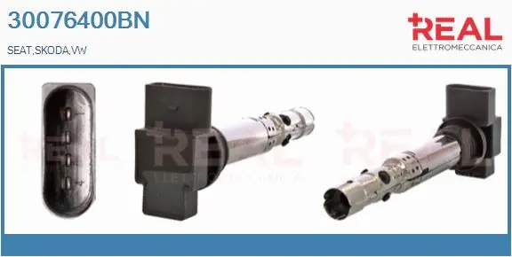 Bobine d'allumage REAL 30076400BN
