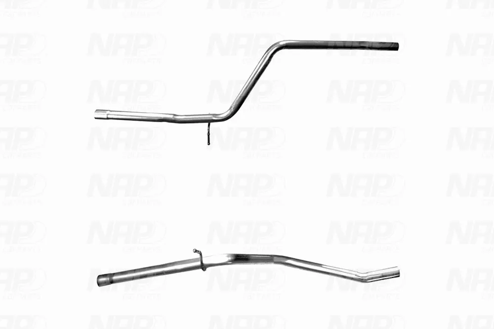 Tuyau d'échappement NAP carPARTS GmbH CAC10338