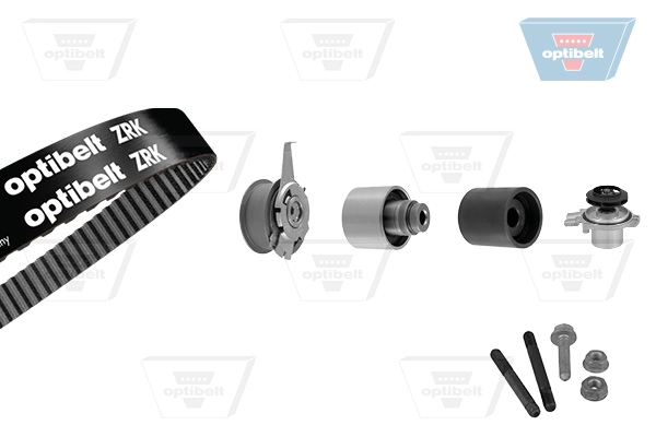Pompe à eau + kit de courroie crantée OPTIBELT KT 1611W1