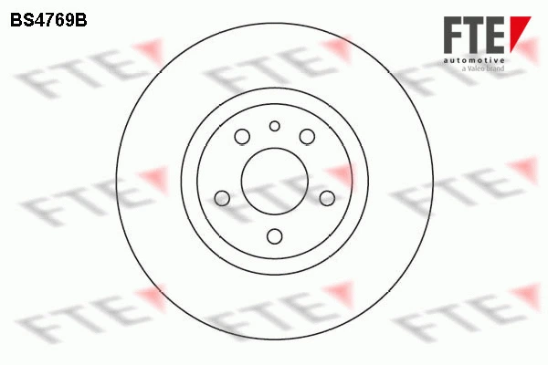 Disque de frein FTE 9082330