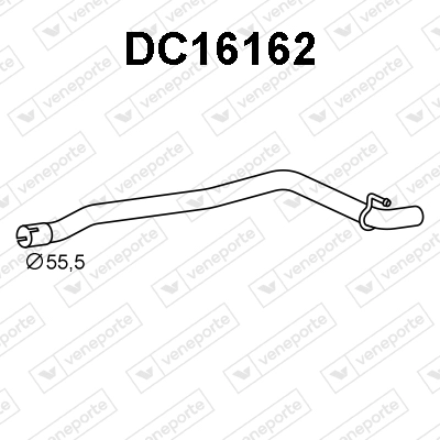 Tuyau d'échappement VENEPORTE DC16162