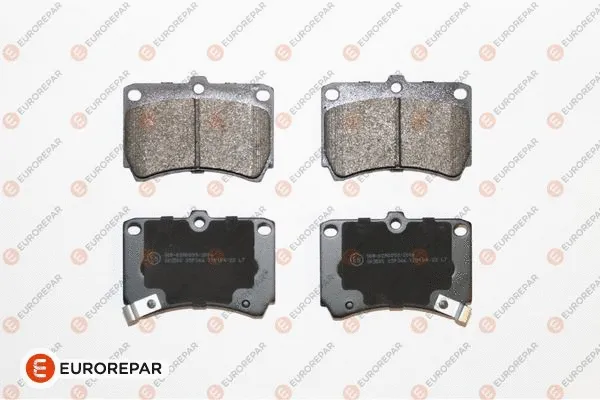 Kit de plaquettes de frein, frein à disque EUROREPAR 1617268180