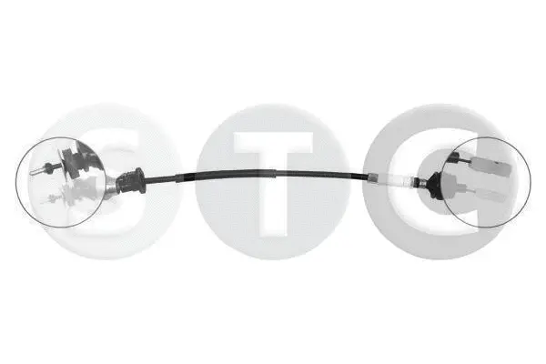 Tirette à câble, commande d'embrayage STC T480098