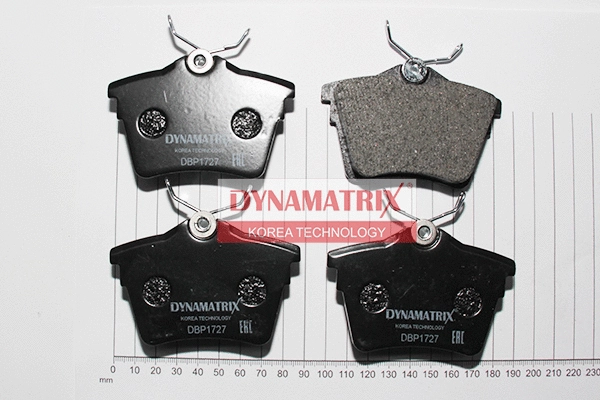Kit de plaquettes de frein, frein à disque DYNAMATRIX DBP1727