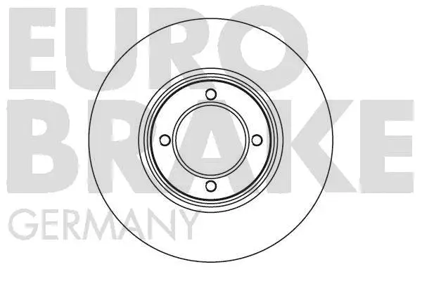 Disque de frein EUROBRAKE 5815204508