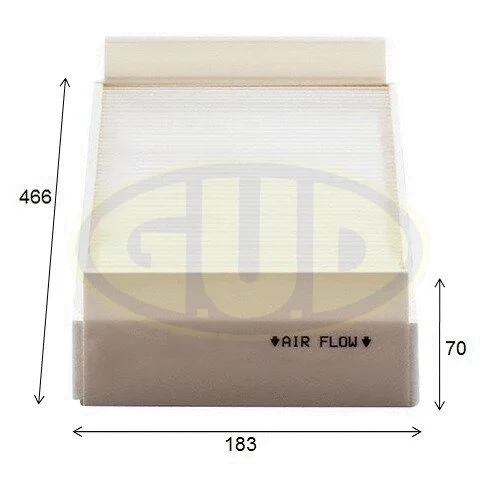 Filtre, air de l'habitacle G.U.D. GCF4795