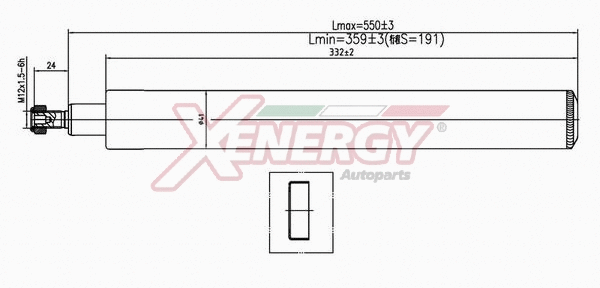 Amortisseur AP XENERGY X506365
