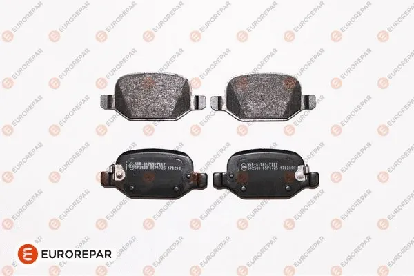 Kit de plaquettes de frein, frein à disque EUROREPAR 1623064080