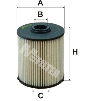 Filtre à carburant MFILTER DE 3120
