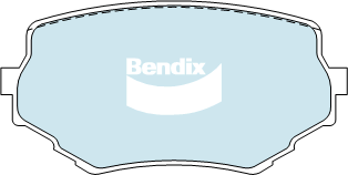 Kit de plaquettes de frein, frein à disque BENDIX-SEA DB1312 GCT