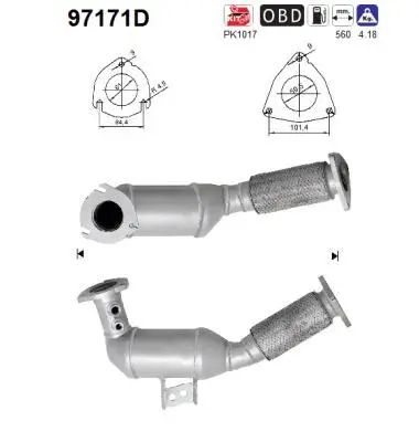 Catalyseur AS 97171D