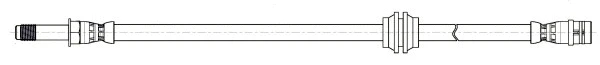 Flexible de frein CEF 515263