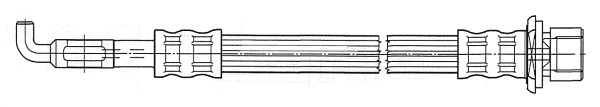 Flexible de frein CEF 512108