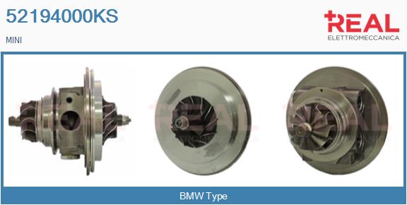 Groupe carter, turbocompresseur REAL 52194000KS