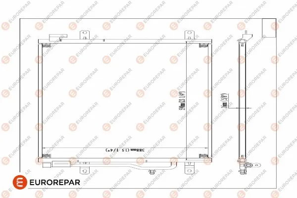 Condenseur, climatisation EUROREPAR 1626267680
