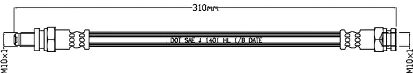 Flexible de frein JURATEK JBH1322