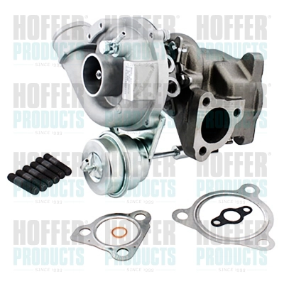 Turbocompresseur, suralimentation HOFFER 6900498