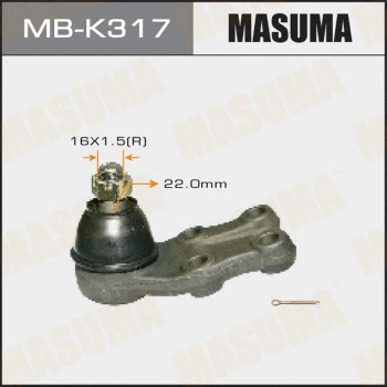 Rotule de suspension MASUMA MB-K317