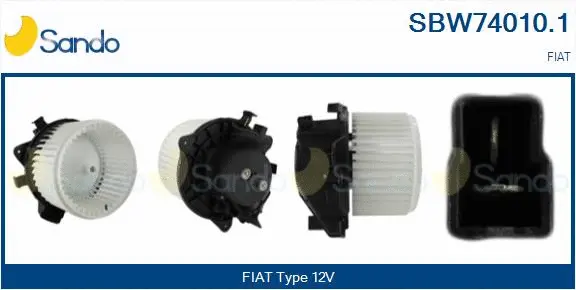 Pulseur d'air habitacle SANDO SBW74010.1