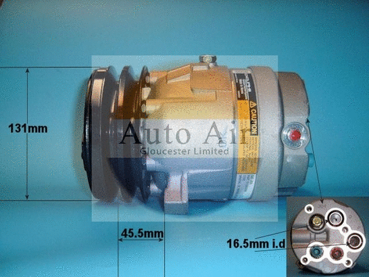 Compresseur, climatisation AUTO AIR GLOUCESTER 14-0027