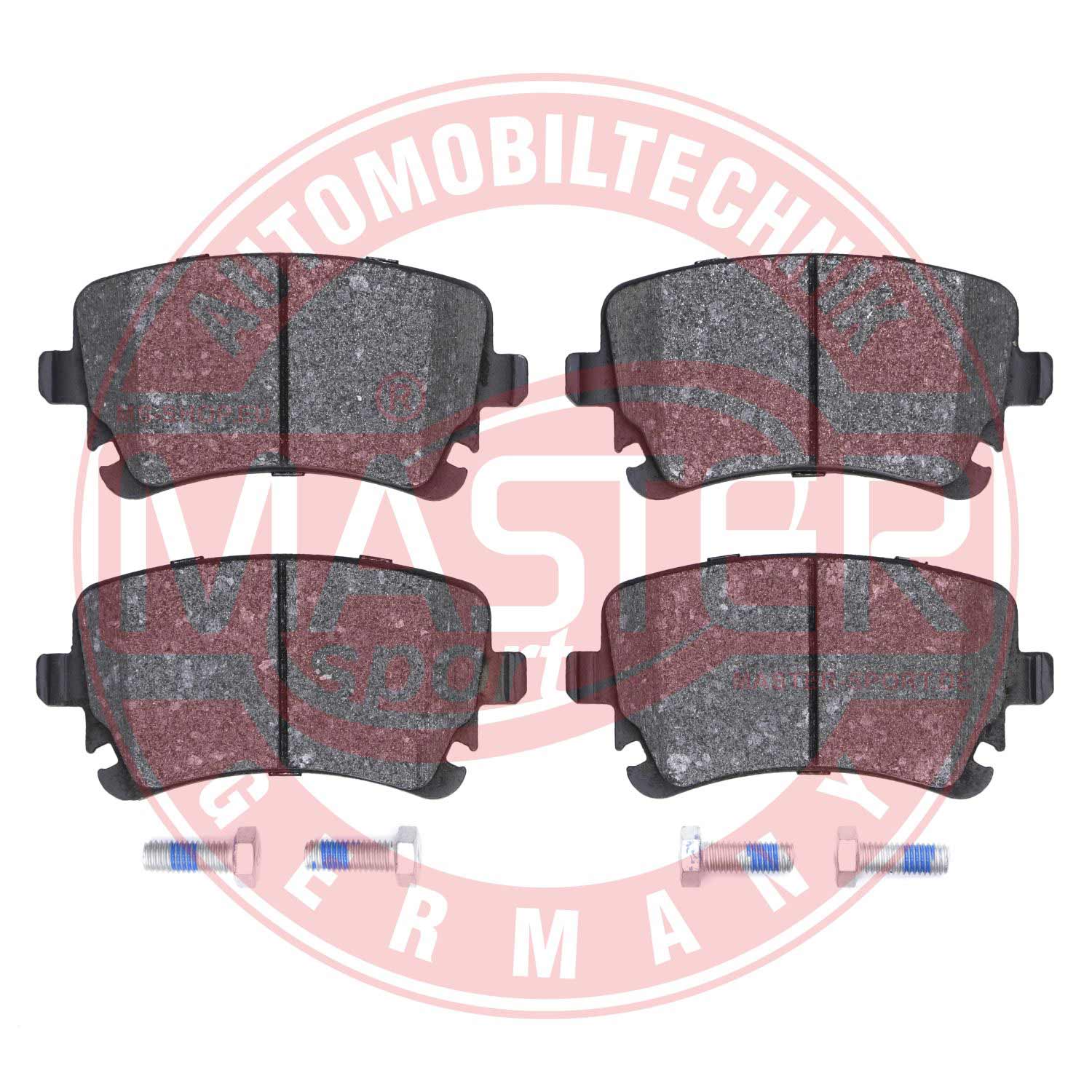 Kit de plaquettes de frein, frein à disque MASTER-SPORT GERMANY 13046028882N-SET-MS