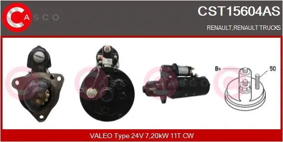 Démarreur CASCO CST15604AS