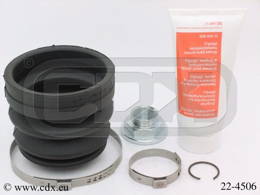 Jeu de joints-soufflets, arbre de commande CDX 22-4506