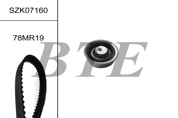 Kit de courroie crantée BTE SZK07160