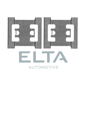 Kit d'accessoires, plaquette de frein à disque ELTA AUTOMOTIVE EA8872