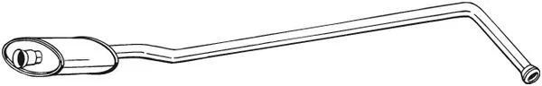 Silencieux central BOSAL 280-435