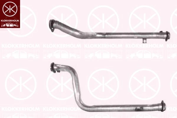 Tuyau d'échappement KLOKKERHOLM 90408631