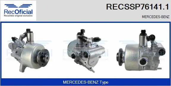 Pompe hydraulique, direction RECOFICIAL RECSSP76141.1