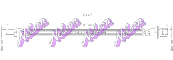 Flexible de frein KAWE H1447