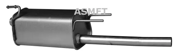 Silencieux arrière ASMET 05.168