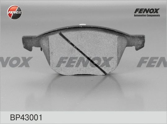 Kit de plaquettes de frein, frein à disque FENOX BP43001