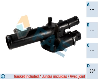 Thermostat, liquide de refroidissement FAE 5351483