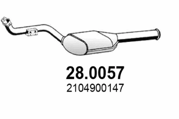 Catalyseur ASSO 28.0057